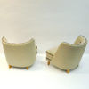Lovely pair of Norwegian Easy chairs by Møller & Stokke 1940s Lovely pair of Norwegian Easy chairs by Møller & Stokke 1940s