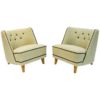 Lovely pair of Norwegian Easy chairs by Møller & Stokke 1940s Lovely pair of Norwegian Easy chairs by Møller & Stokke 1940s