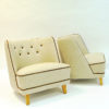 Lovely pair of Norwegian Easy chairs by Møller & Stokke 1940s Lovely pair of Norwegian Easy chairs by Møller & Stokke 1940s