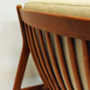 Swedish pair of teak lounge chairs mod USA 75 by Folke Ohlsson for DUX 1960s