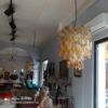 pair chandeliers Mazzega Riccioli, 70's