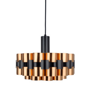 Danish copper lamp by Jo Hammerborg, Fog og Morup, 1960