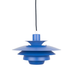 Danish vintage pendant lamp Alexia by Kurt Wiborg, Jeka, Denmark, 1980s