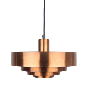 Danish mid-century pendant lamp Roulet by Jo Hammerborg, Fog og Morup, Denmark, 1960s