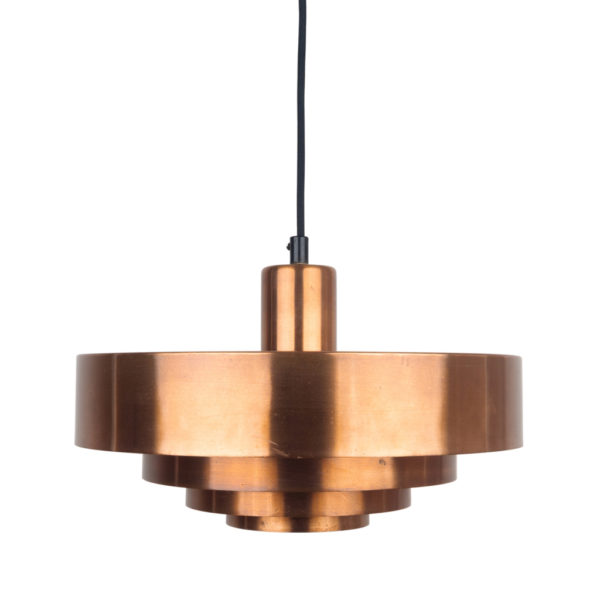 Danish mid-century pendant lamp Roulet by Jo Hammerborg, Fog og Morup, Denmark, 1960s