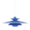 Danish vintage pendant lamp Donau by Kurt Wiborg, Jeka, 1980s