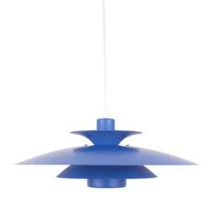 Danish vintage pendant lamp Donau by Kurt Wiborg, Jeka, 1980s