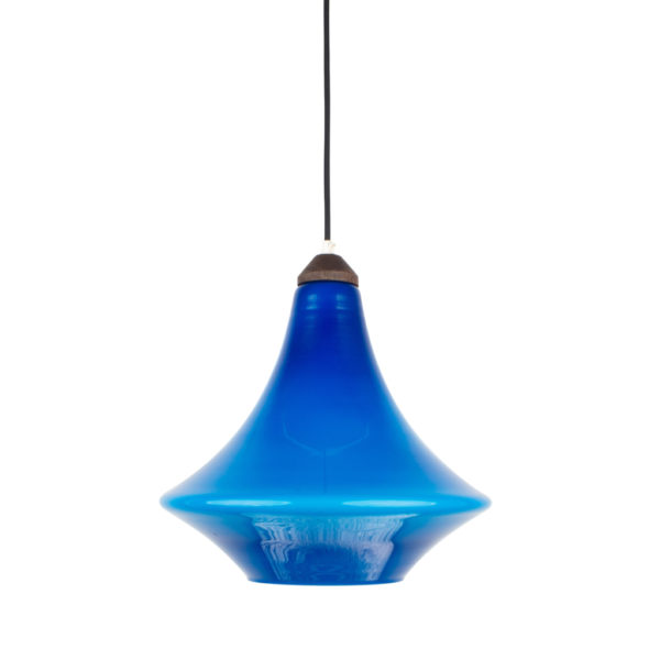 Rare Holmegaard lamp by Jacob E. Bang, Denmark, 1980s