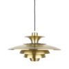 Danish vintage pendant lamp Verona by Kurt Wiborg, Jeka, 1980s