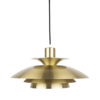 Danish vintage pendant lamp Jeka by Kurt Wiborg, Denmark, 1980s