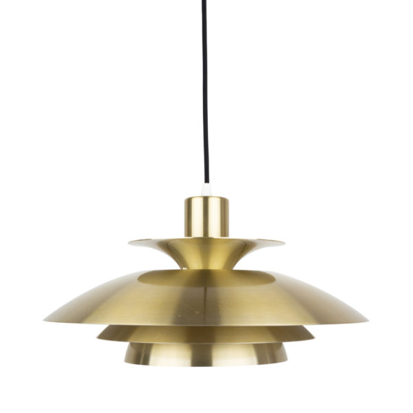 Danish vintage pendant lamp Jeka by Kurt Wiborg, Denmark, 1980s