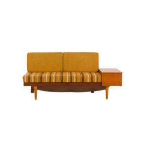 Ingmar Relling Svane daybed in original upholstery by Ekornes Norway, 60s