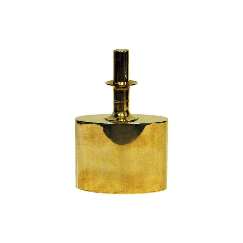 Brass decanter by Pierre Forssell for Skultuna, Sweden 1950s