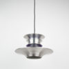 Danish vintage pendant lamp Lyskaer by Bent Nordsted, Denmark, 1970s