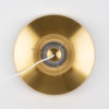 Danish vintage brass pendant lamp Nova by Jo Hammerborg, Fog og Morup, 1963