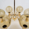 Swedish Patricia T372/6 Chandelier by Hans-Agne Jakobsson, AB Markaryd, 1950s Swedish Patricia T372/6 Chandelier by Hans-Agne Jakobsson, AB Markaryd, 1950s