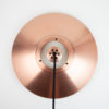Vintage Danish Pendant Lamp by Kurt Wiborg for Jeka Metaltryk, 1980s