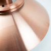 Vintage Danish Pendant Lamp by Kurt Wiborg for Jeka Metaltryk, 1980s