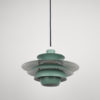 Danish vintage pendant lamp Alexia by Kurt Wiborg, Jeka, Denmark, 1980s Danish vintage pendant lamp Alexia by Kurt Wiborg, Jeka, Denmark, 1980s