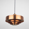Danish mid-century pendant lamp Roulet by Jo Hammerborg, Fog og Morup, Denmark, 1960s