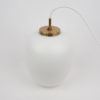 Danish mid-century pendant lamp Kina/China by Bent Karlby, Lyfa, 1946