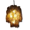 pair chandeliers Mazzega Riccioli, 70's