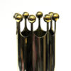 Brass Crown vase by Pierre Forssell for Skultuna, Sweden 1950s