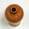 Vintage goldenbrown Ceramic Vase 1950s by Gunnar Nylund, Rörstrand-Sweden