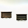 Swedish Wall mounted dark wood Valet by Per Granebo AB 1970s, pcs