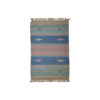 Handmade vintage Indian Dhurri kilim 4' x 6' ( 122cm x 183cm ) 1960 - 1C70 Handmade vintage Indian Dhurri kilim 4' x 6' ( 122cm x 183cm ) 1960 - 1C70