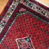 Hand made vintage Persian Hamadan rug 2.4' x 2.6' ( 75cm x 82cm ) 1980 - 1C131