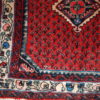 Hand made vintage Persian Hamadan rug 2.4' x 2.6' ( 75cm x 82cm ) 1980 - 1C131