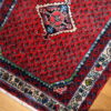 Hand made vintage Persian Hamadan rug 2.4' x 2.6' ( 75cm x 82cm ) 1980 - 1C131