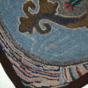 Handmade antique American hooked rug 2' x 3' ( 62cm x 92cm ) 1920s - 1C15