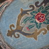 Handmade antique American hooked rug 2' x 3' ( 62cm x 92cm ) 1920s - 1C15