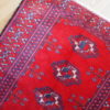 Hand made vintage Turkoman rug 1.9' x 2.6' ( 58cm x 79cm ) 1970 1C204
