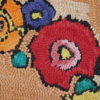 Handmade vintage American hooked rug 2' x 3' ( 61cm x 91cm ) 1940 - 1C21