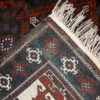 Hand made vintage Afghan Baluch rug 3.7' x 6.1' ( 117cm x 187cm ) 1940 - 1C231