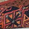 Handmade vintage Turkmen rug 2.8' x 4' ( 87cm x 123cm ) 1950s - 1C232