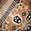 Handmade vintage Turkish rug 4.1' x 6.1' ( 126cm x 187cm ) 1970s - 1C241