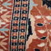 Handmade vintage Turkish rug 4.1' x 6.1' ( 126cm x 187cm ) 1970s - 1C241