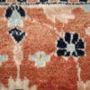 Handmade vintage Turkish rug 4.1' x 6.1' ( 126cm x 187cm ) 1970s - 1C241