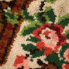 Vintage Belgian Savonnerie rug 6.5' x 9.8' ( 199cm x 299cm ) 1960s - 1C270 Vintage Belgian Savonnerie rug 6.5' x 9.8' ( 199cm x 299cm ) 1960s - 1C270