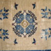 Handmade antique Peking Chinese rug 4.2' x 6.3' ( 128cm x 195cm ) 1920 - 1C275
