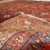 Handmade antique Persian Hamadan rug 4.1' x 6.5' ( 126cm x 200cm ) 1920 - 1C276