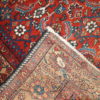 Handmade antique Persian Hamadan rug 4.1' x 6.5' ( 126cm x 200cm ) 1920 - 1C276