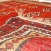 Hand made antique Uzbek Gulyam rug 3.4' x 5.5' ( 104cm x 170cm ) 1920 - 1C278