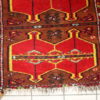 Hand made antique collectible Turkish Yastik rug 2.5' x 6.2' ( 76cm x 190cm ) 1920 1C283