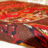 Hand made antique collectible Turkish Yastik rug 2.5' x 6.2' ( 76cm x 190cm ) 1920 1C283