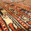 Handmade antique Persian Heriz runner 3.4' x 13.6' ( 105cm x 416cm ) 1930 - 1C284